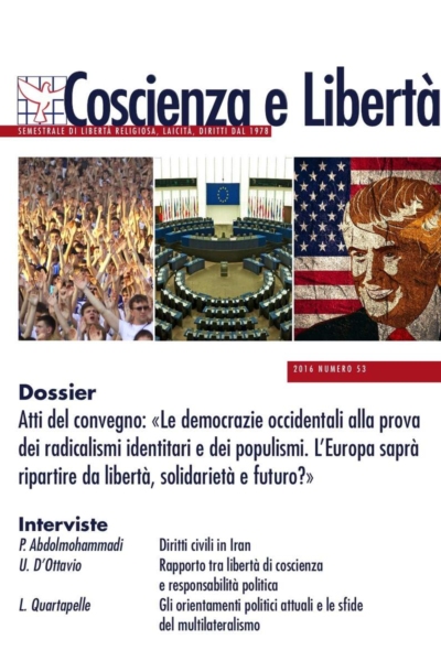 COSCIENZA E LIBERTA' N.53 2016-0