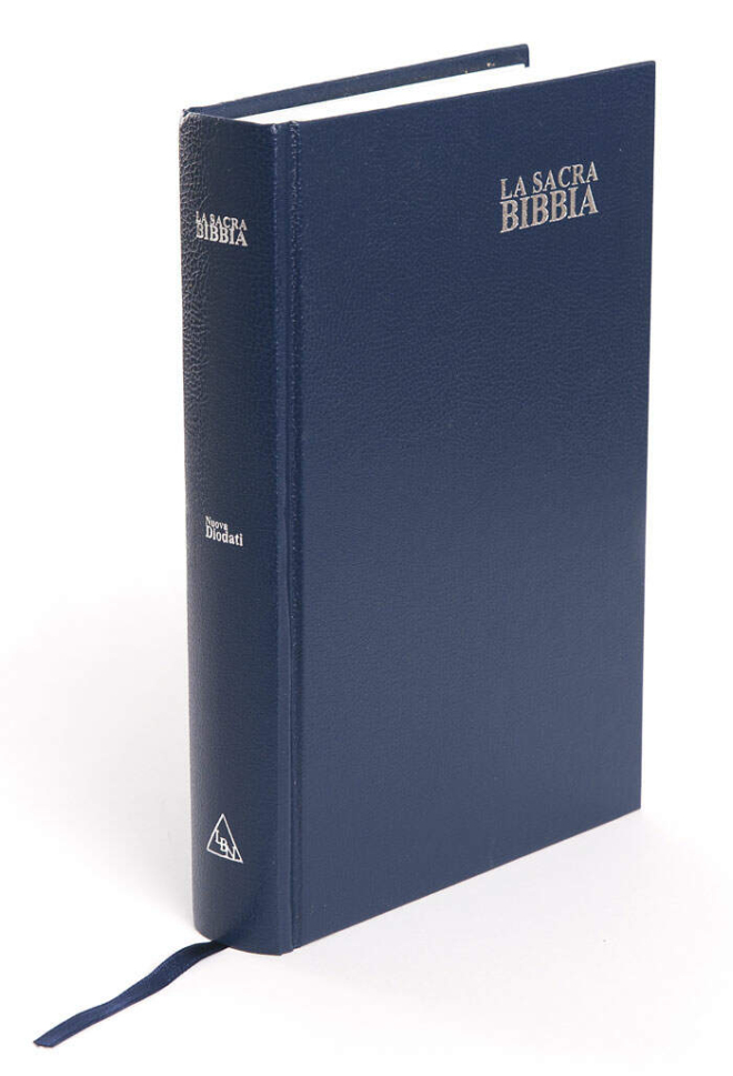 BIBBIA AEB-ND MEDIA CARTONATA BLU-0